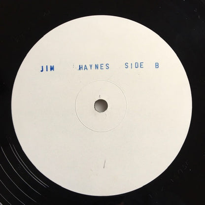 Jim Haynes (4) : Jim Haynes LIVE Interview DISC (12", Promo, W/Lbl, Mow)