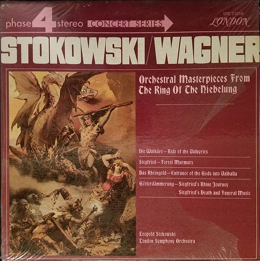 Leopold Stokowski / Richard Wagner, London Symphony Orchestra : Orchestral Masterpieces From The Ring Of The Niebelung (LP)