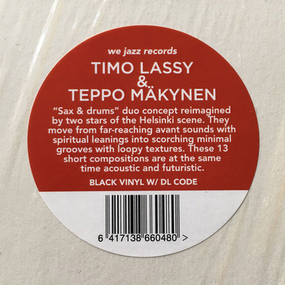 Timo Lassy & Teppo Mäkynen : Timo Lassy & Teppo Mäkynen (LP, Album)