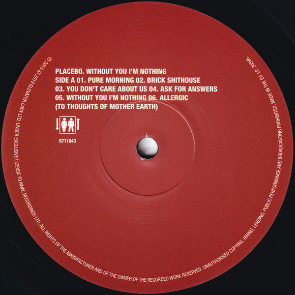 Placebo : Without You I'm Nothing (LP, Album, RE, RM, Gat)
