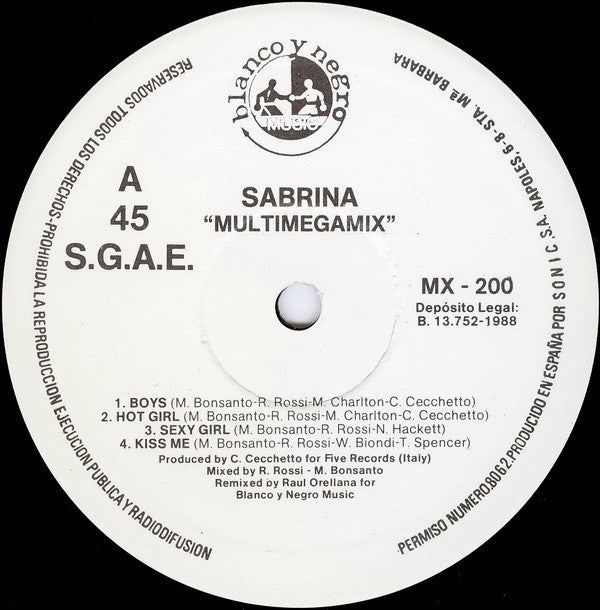 Sabrina : Multimegamix (12")