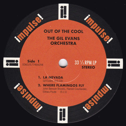 Gil Evans And His Orchestra : Out Of The Cool (LP, Album, RE)