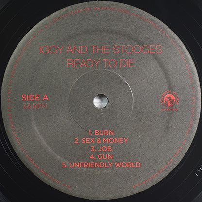 The Stooges : Ready To Die (LP, Album, RE)