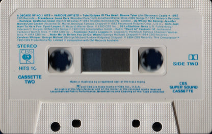 Various : A Decade Of No. 1 Hits 74-84 (2xCass, Comp)