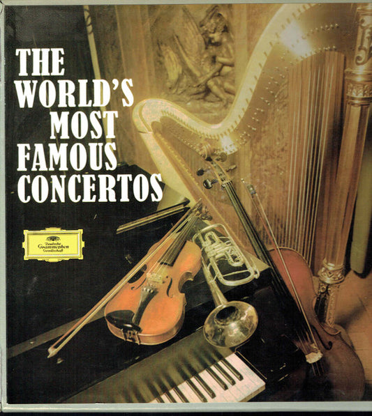Various : The World's Most Famous Concertos (10xLP, Comp + Box, Comp)