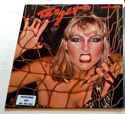 Target (3) : Captured (LP, Album, Promo)