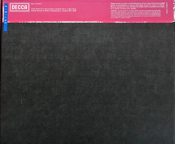 Georg Friedrich Händel : Messiah (3xLP, Album, RE + Box)