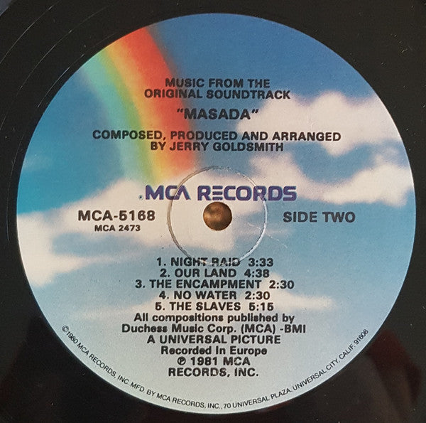 Jerry Goldsmith : Masada (LP, Album)