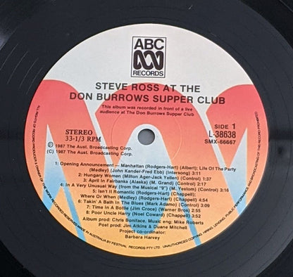 Steve Ross (19) : At The Don Burrows Supper Club (LP, Album)