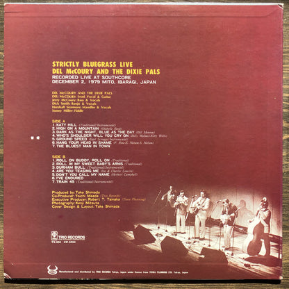 Del McCoury And The Dixie Pals : Strictly Bluegrass Live (LP, Album)