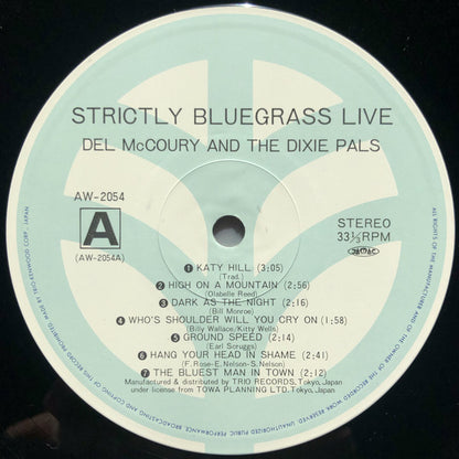 Del McCoury And The Dixie Pals : Strictly Bluegrass Live (LP, Album)