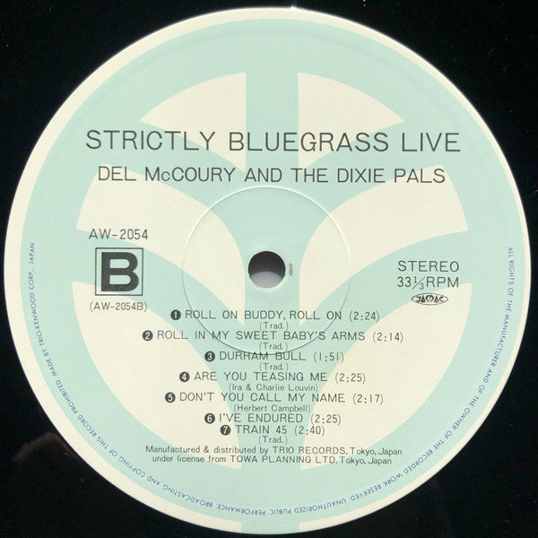Del McCoury And The Dixie Pals : Strictly Bluegrass Live (LP, Album)