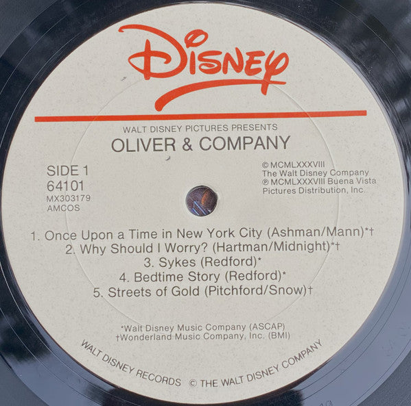 Various : Oliver & Company  (LP, Album)