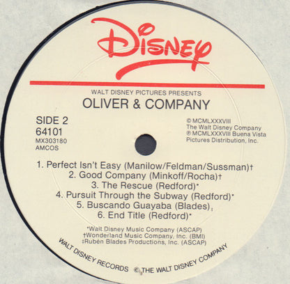 Various : Oliver & Company  (LP, Album)