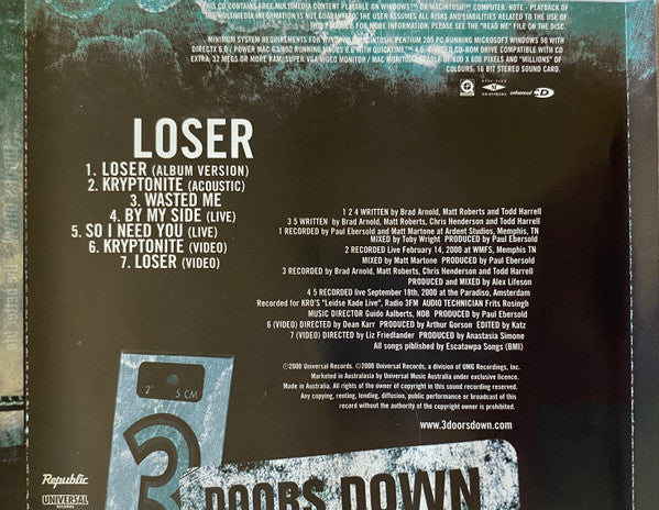 3 Doors Down : The Better Life (2xCD, Album, S/Edition)