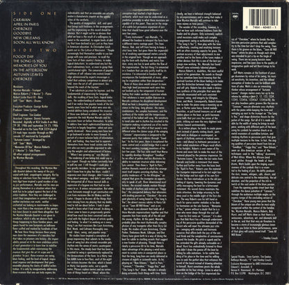 Wynton Marsalis : Marsalis Standard Time, Vol. 1 (LP, Album)