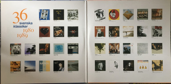 Various : 36 Svenska Klassiker 1980-1989 (3xLP, Comp)