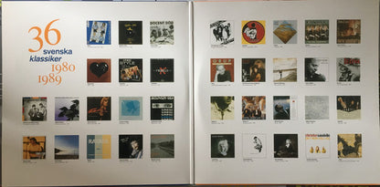 Various : 36 Svenska Klassiker 1980-1989 (3xLP, Comp)