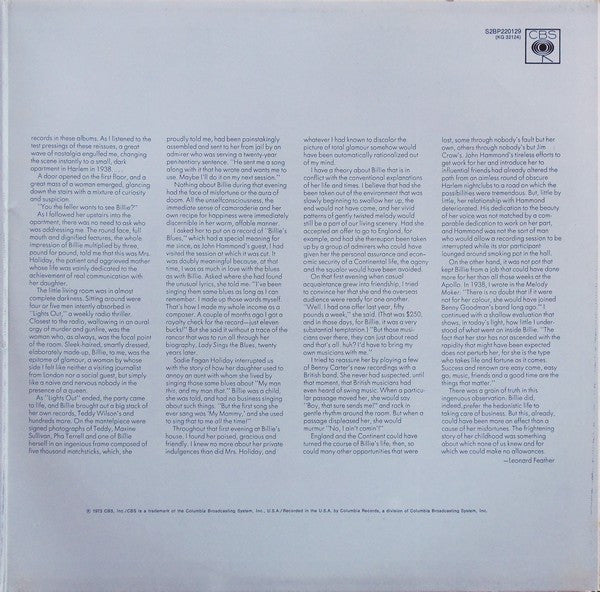 Billie Holiday : The Billie Holiday Story Volume II (2xLP, Album, Comp, Mono, Gat)
