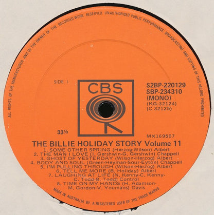 Billie Holiday : The Billie Holiday Story Volume II (2xLP, Album, Comp, Mono, Gat)