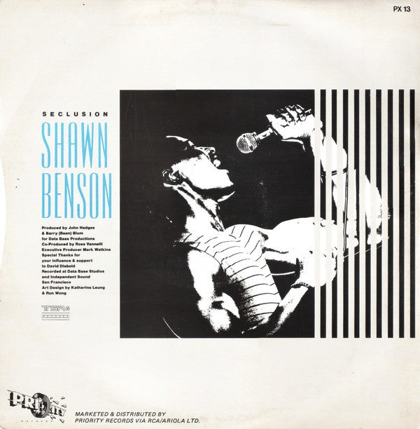 Shawn Benson : Seclusion (12")
