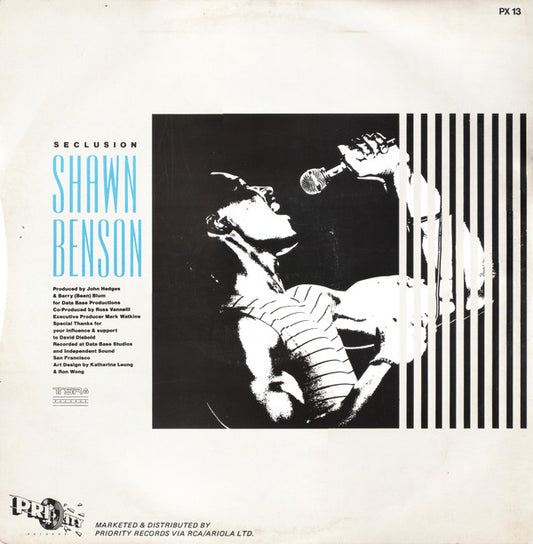 Shawn Benson : Seclusion (12")
