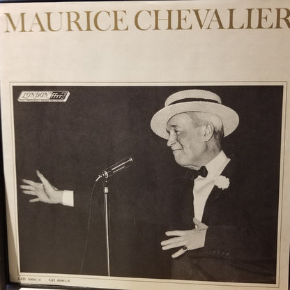 Maurice Chevalier : 60 Years Of Songs = 60 Ans De Chansons (4xLP, Album, Comp, Mono, box)