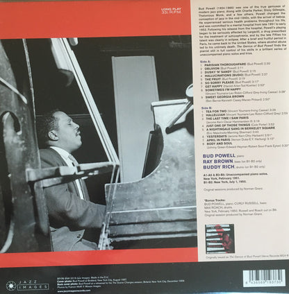 Bud Powell : The Genius Of Bud Powell (LP, Album, Dlx, Ltd, RE, Gat)