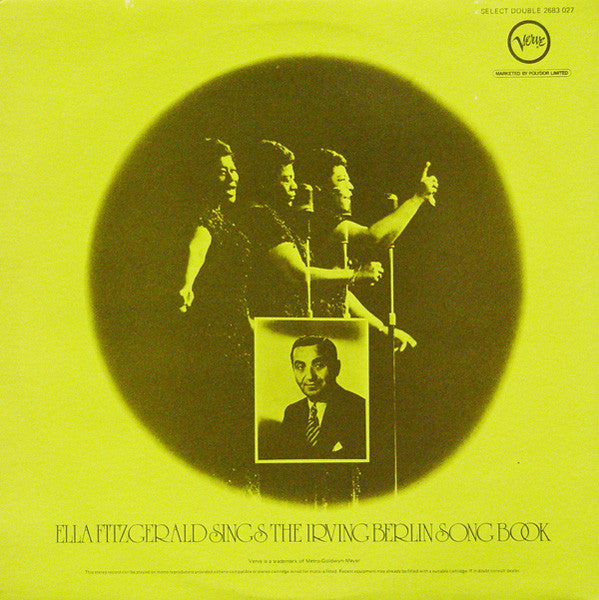 Ella Fitzgerald : Sings The Irving Berlin Songbook (2xLP, Gat)