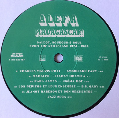 Various : Alefa Madagascar ! Salegy, Soukous & Soul From The Red Island 1974-1984 (2xLP, Comp)