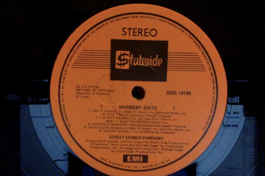 Street Corner Symphony (2) : Harmony Grits (LP, Album)