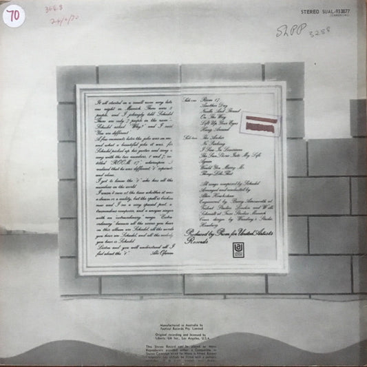 Schadel : Schadel No.1 (LP)