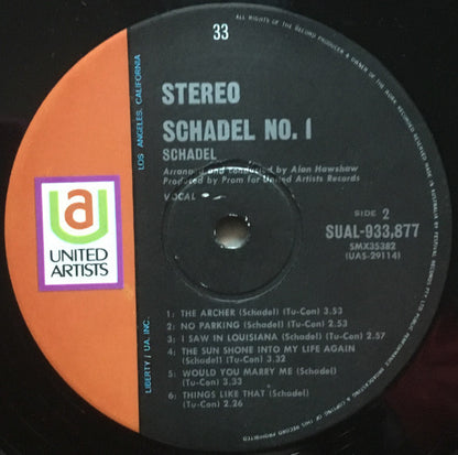 Schadel : Schadel No.1 (LP)