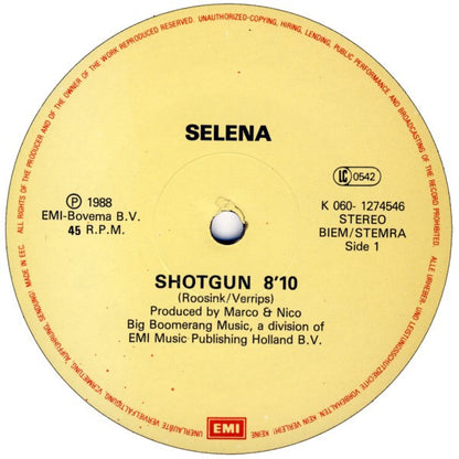 Selena (3) : Shotgun (12", Single)