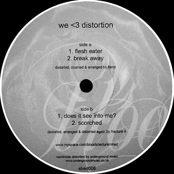 Fiend (3) / Fracture 4 : We <3 Distortion (12")