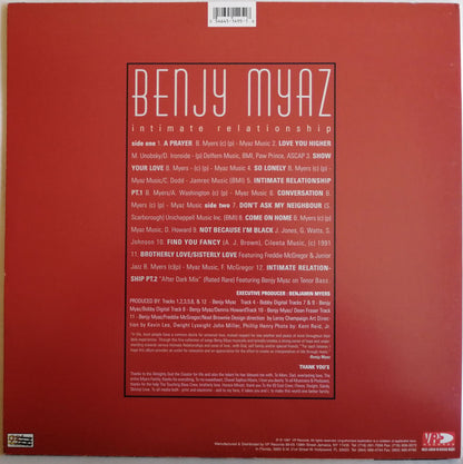 Benji Myaz : Intimate Relationship (LP, Album)