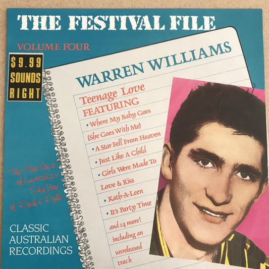 Warren Williams (6) : Teenage Love (LP, Comp)
