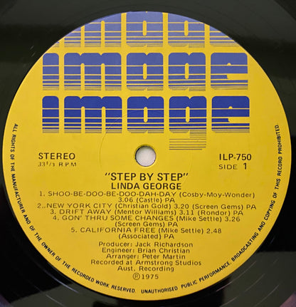 Linda George : Step By Step (LP, Album)