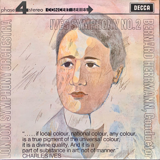 Ives* - London Symphony Orchestra, Bernard Herrmann : Symphony No. 2 (LP, Album)