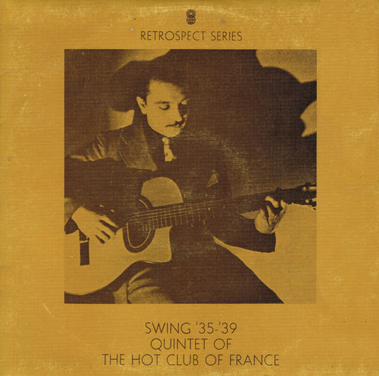 Quintette Du Hot Club De France : Swing '35-'39 (LP, Comp, Mono, Club)
