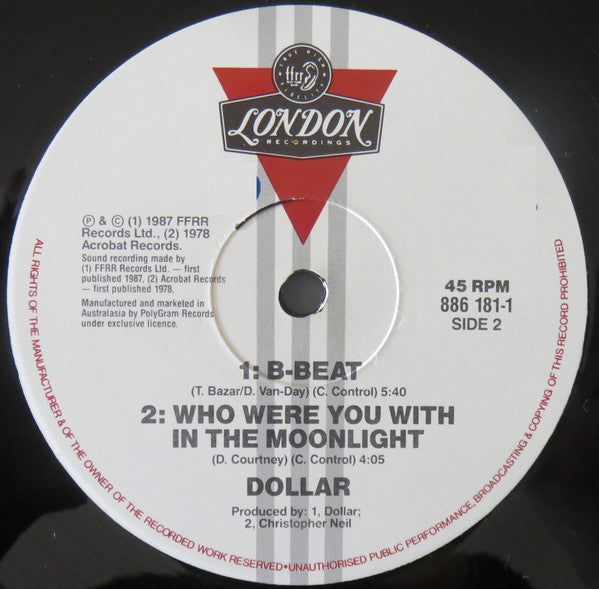 Dollar : O L'Amour (12", Single)