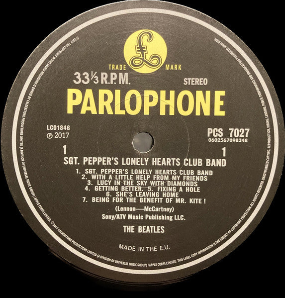The Beatles : Sgt. Pepper's Lonely Hearts Club Band (LP, Album, RE, RP, New)