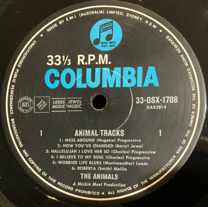 The Animals : Animal Tracks (LP, Album, Mono)
