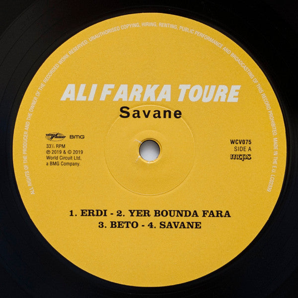 Ali Farka Touré : Savane (LP + LP, S/Sided + Album, RE, RM)