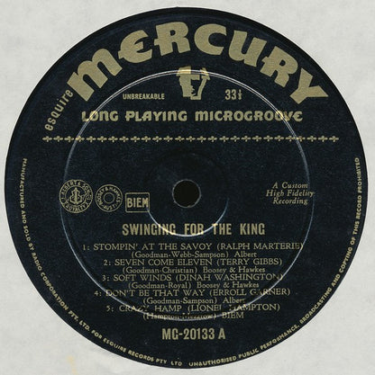 Various : Swinging For The King (LP, Album, Comp)
