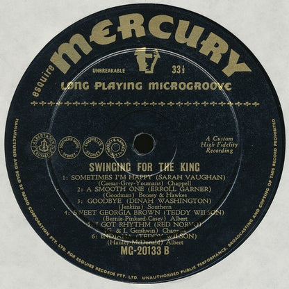 Various : Swinging For The King (LP, Album, Comp)