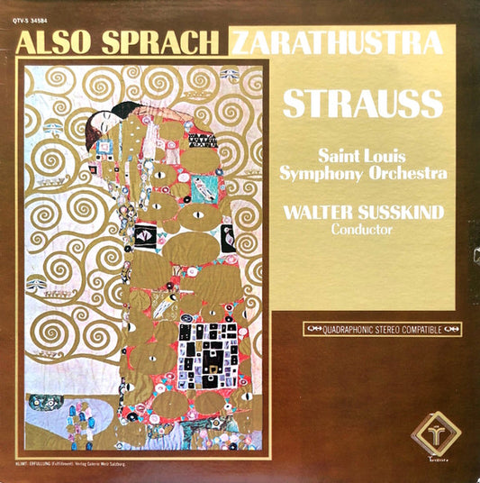 Strauss* / Saint Louis Symphony Orchestra / Walter Susskind : Also Sprach Zarathustra (LP, Album, Quad)