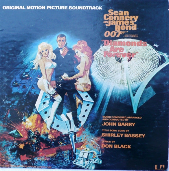 John Barry : Diamonds Are Forever (Original Motion Picture Soundtrack) (LP, Album)