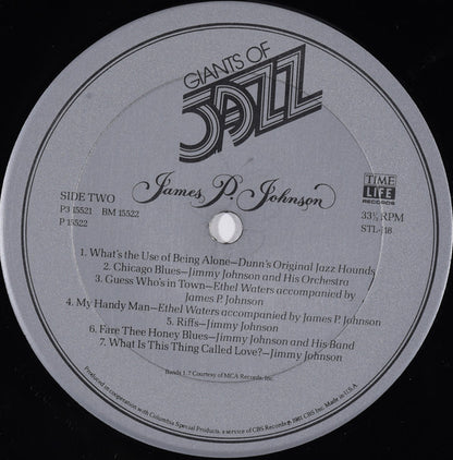 James Price Johnson : Giants Of Jazz: James P. Johnson (3xLP, Album, Comp + Box)