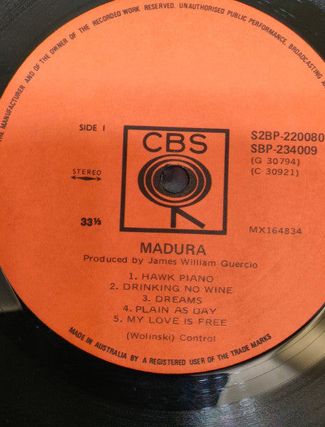 Madura : Madura (2xLP, Album)